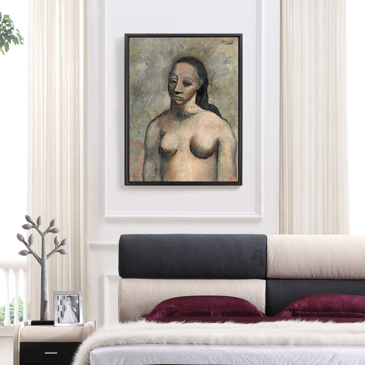 Pablo Picasso,Half Length Female Nude 1906,large wall art,framed wall art,canvas wall art,large canvas,M6475