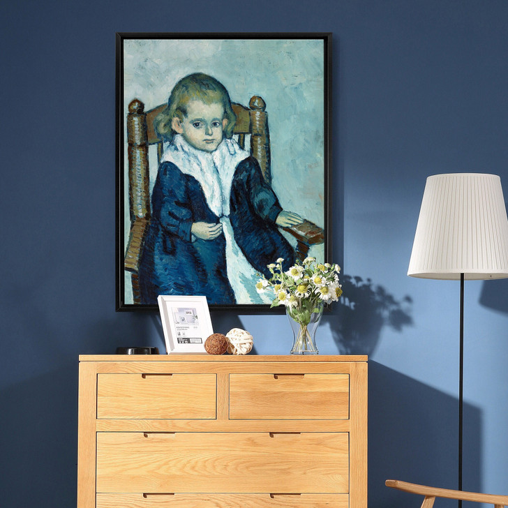 Pablo Picasso,Child Seated in an Armchair,large wall art,framed wall art,canvas wall art,large canvas,M6465
