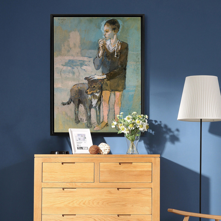 Pablo Picasso,Boy with a Dog,large wall art,framed wall art,canvas wall art,large canvas,M6464