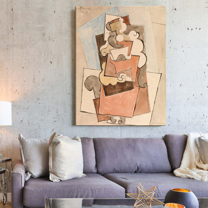 Pablo Picasso,Angles and Curves,large wall art,framed wall art,canvas wall art,large canvas,M6463