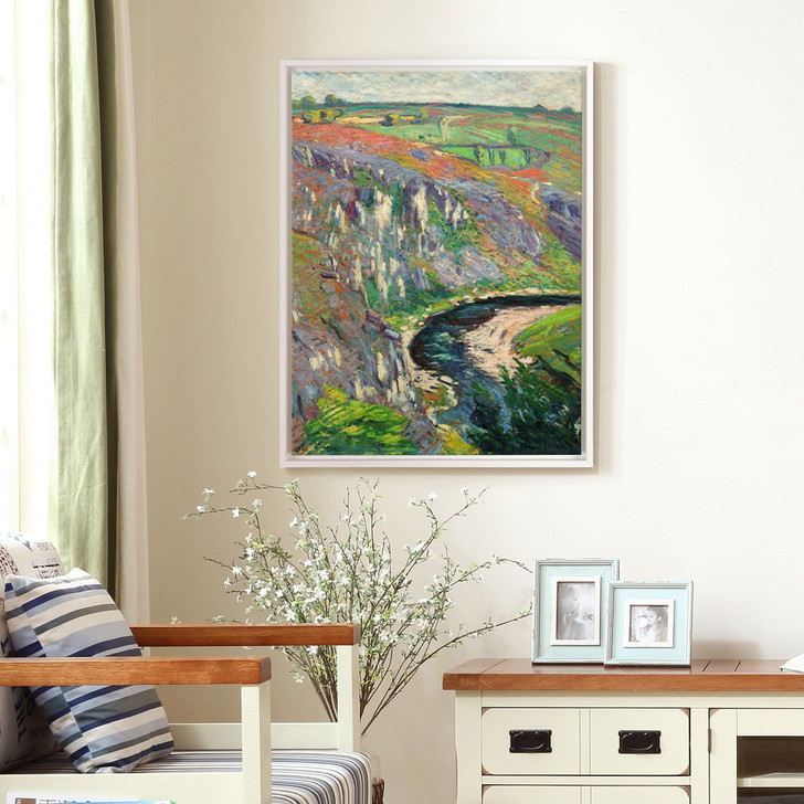 Othon Friesz,The Creuse River at Crozant,large wall art,framed wall art,canvas wall art,large canvas,M6456