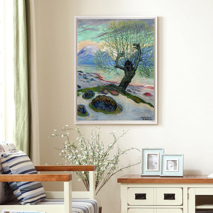 Nikolai Astrup,Spring Night and Willow Goblin,large wall art,framed wall art,canvas wall art,large canvas,M6422