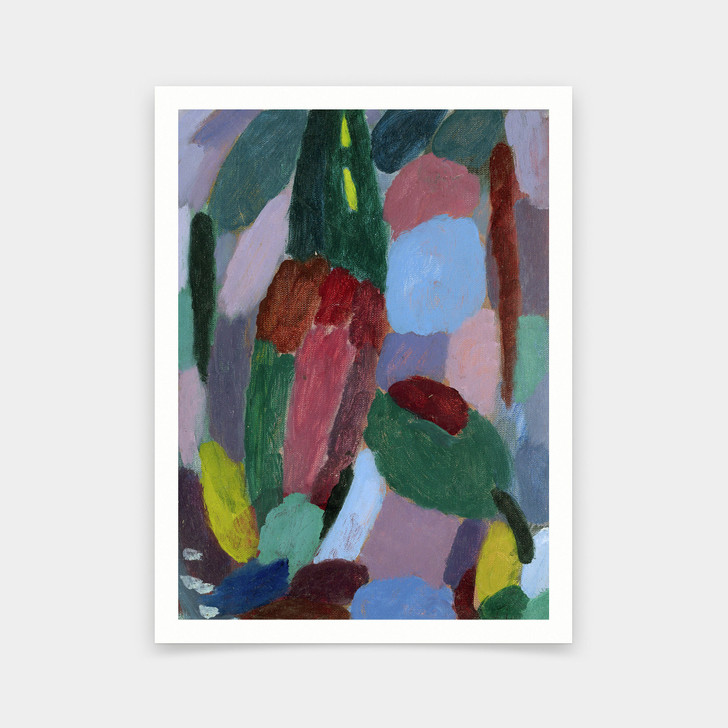Alexej von Jawlensky,Variation, Twilight,art prints,Vintage art,canvas wall art,famous art prints,V5259