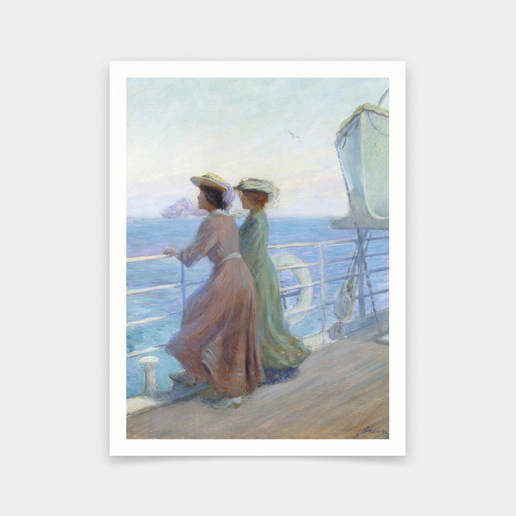 Abbott Fuller Graves,Nearing Home, 1905,art prints,Vintage art,canvas wall art,famous art prints,V5215