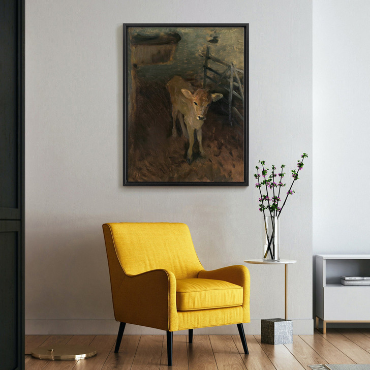 John Singer Sargent,A Jersey Calf,large wall art,framed wall art,canvas wall art,large canvas,M6230