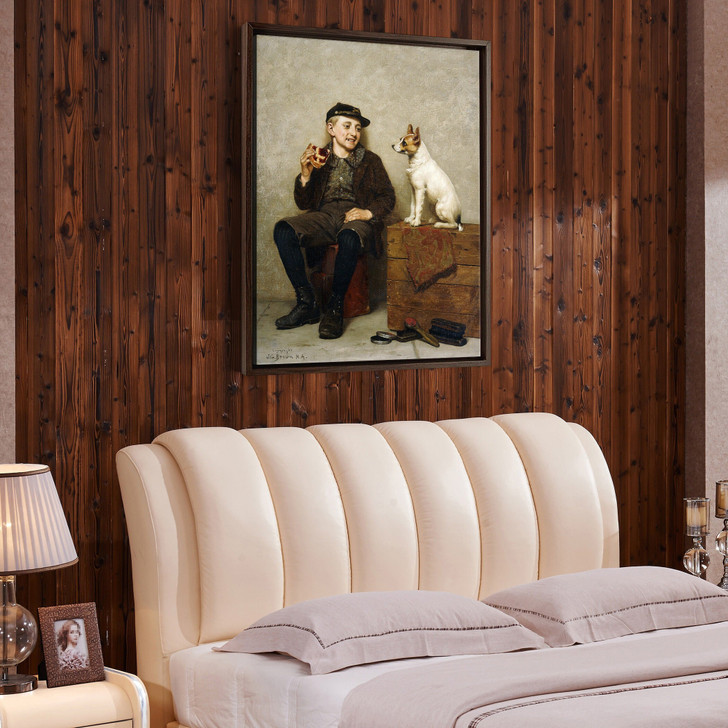 John George Brown,Ill Share With You,large wall art,framed wall art,canvas wall art,large canvas,M6219