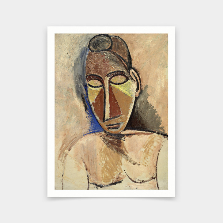 Pablo Picasso,Nude bust,art prints,Vintage art,canvas wall art,famous art prints,V6481