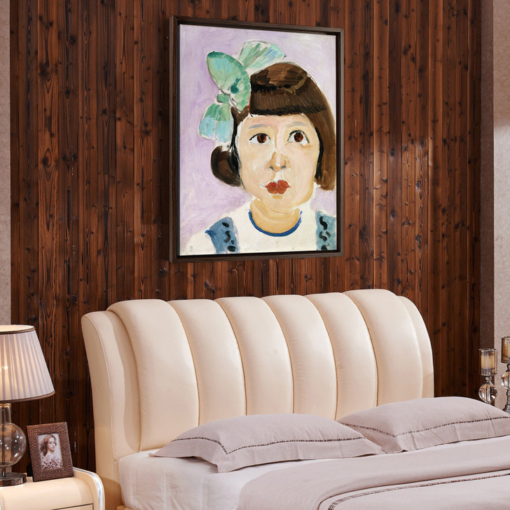 Henri Matisse,Head of a Young Girl 1917,large wall art,framed wall art,canvas wall art,large canvas,M5982