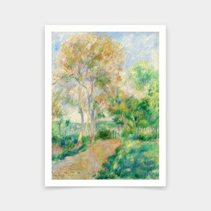 Pierre Auguste Renoir,Autumn Landscape,art prints,Vintage art,canvas wall art,famous art prints,V6584