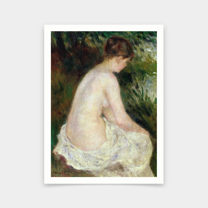 Pierre Auguste Renoir,Bather,art prints,Vintage art,canvas wall art,famous art prints,V6590