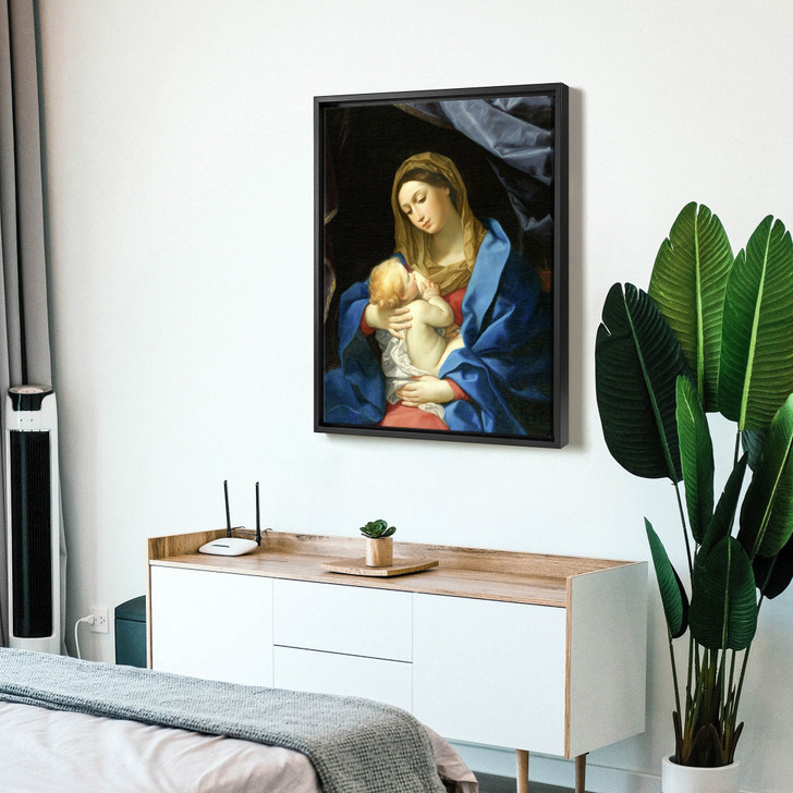 Guido Reni,Madonna and Child,large wall art,framed wall art,canvas wall art,large canvas,M5882