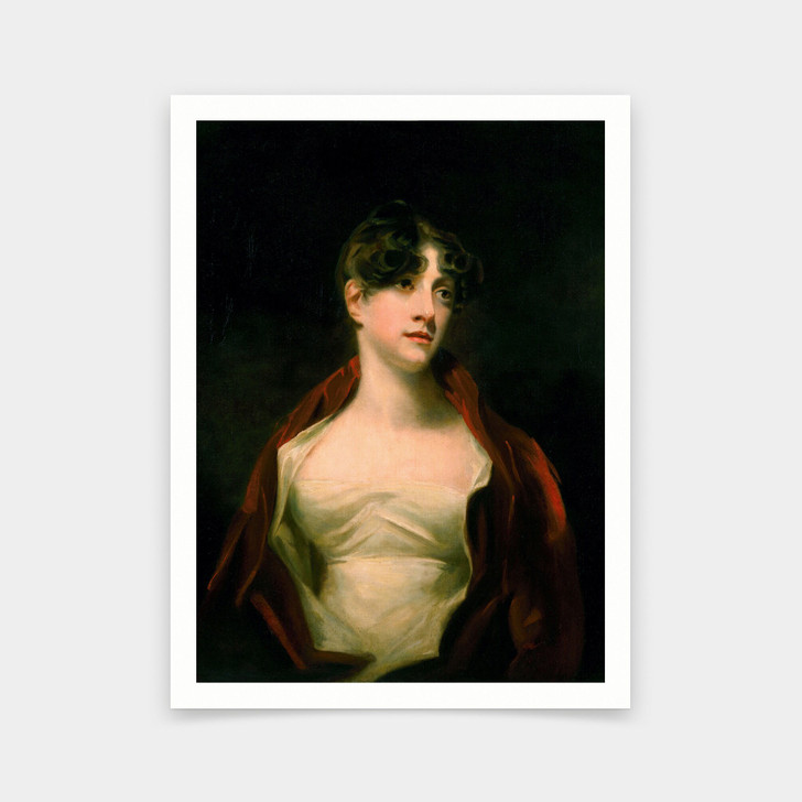 Sir Henry Raeburn,Margaret Moncrieff,art prints,Vintage art,canvas wall art,famous art prints,V6746