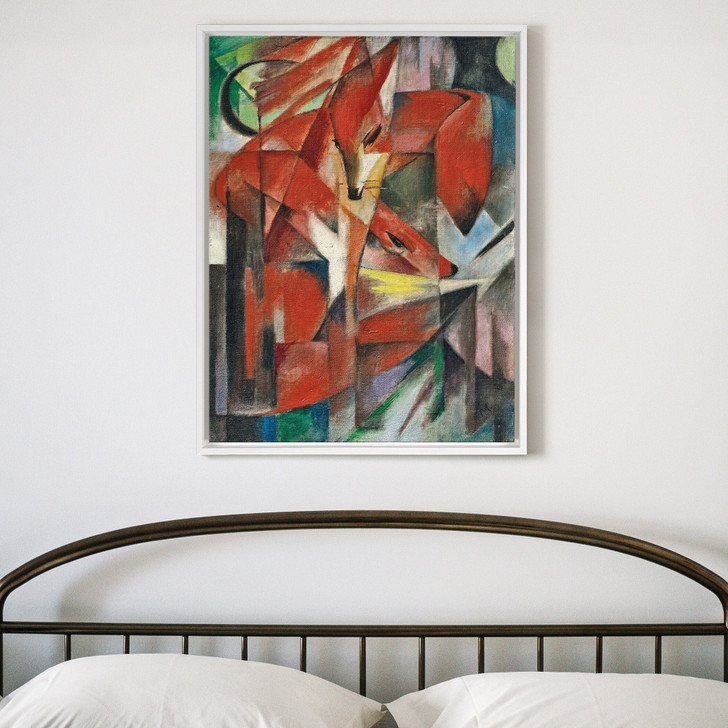 Franz Marc,the Foxes,large wall art,framed wall art,canvas wall art,large canvas,M5726