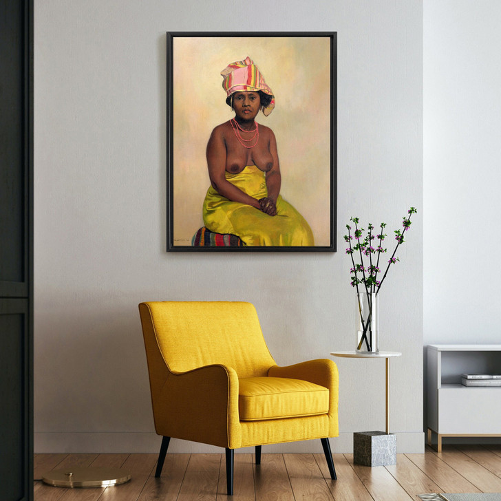 Felix Edouard Vallotton,African Woman,large wall art,framed wall art,canvas wall art,large canvas,M5670