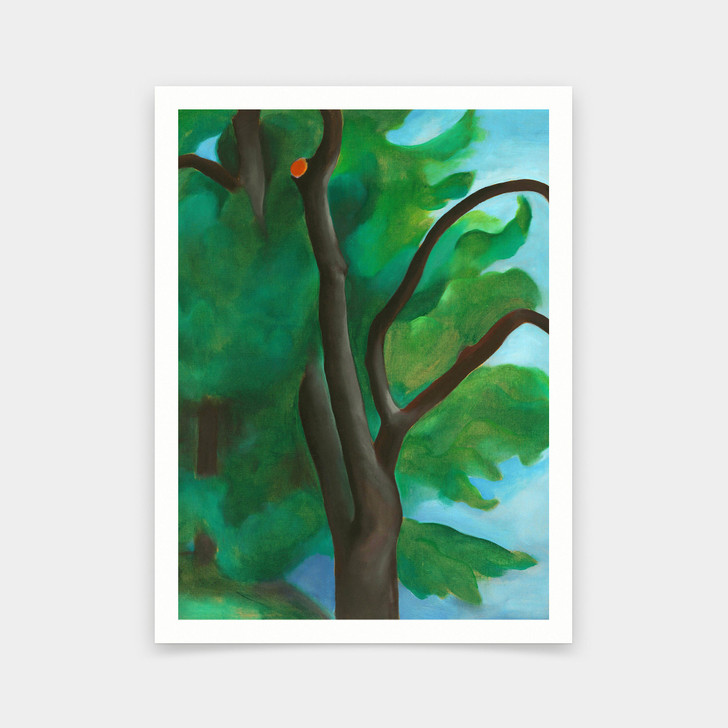 Georgia O'Keeffe,Tree with Cut Limb,art prints,Vintage art,canvas wall art,famous art prints,q474