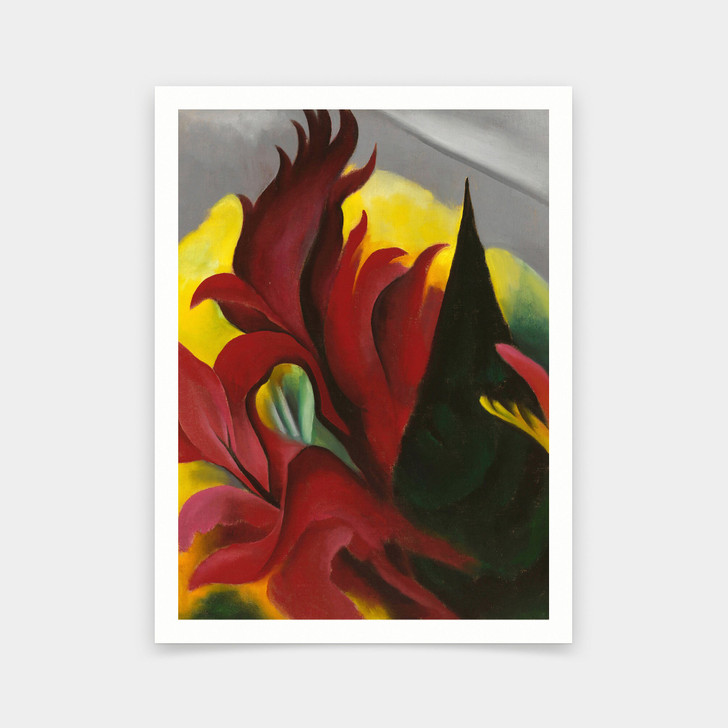 Georgia O'Keeffe,Red Maple,art prints,Vintage art,canvas wall art,famous art prints,q469