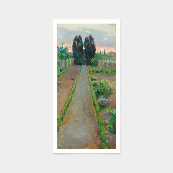 Maria Iakunchikova,aisle,Garden path landscape,art prints,Vintage art,canvas wall art,famous art prints,vertical narrow prints,V7480
