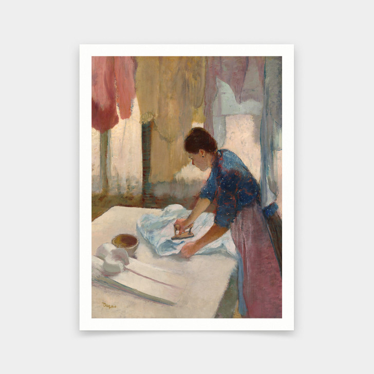 Edgar Degas,Woman Ironing,art prints,Vintage art,canvas wall art,famous art prints,q434