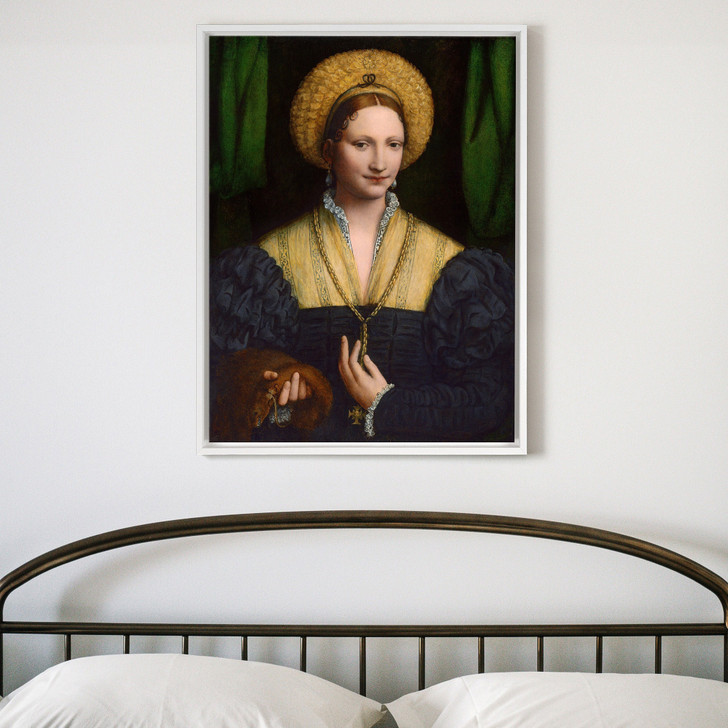 Bernardino Luini,Portrait of a Lady,large wall art,framed wall art,canvas wall art,large canvas,M5405