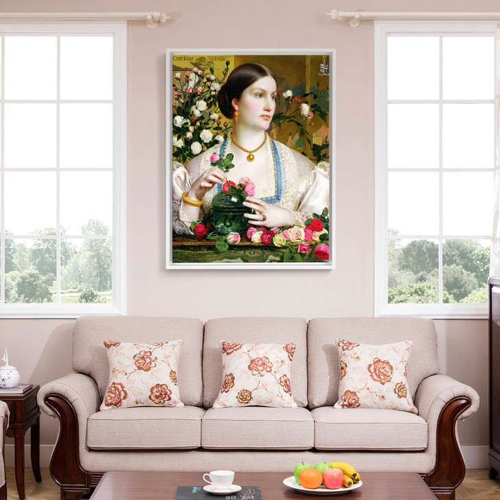 Anthony Frederick Augustus Sandys,Grace Rose,large wall art,framed wall art,canvas wall art,large canvas,M5332