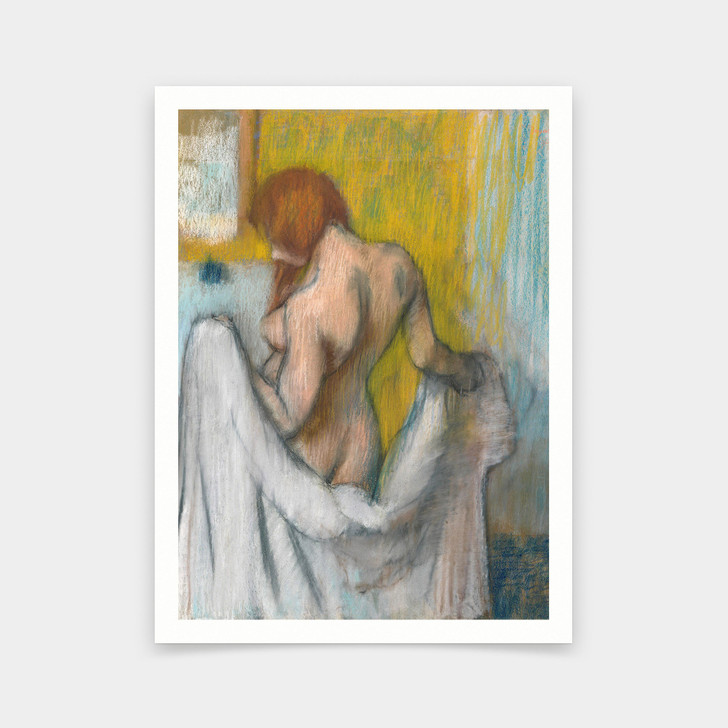 Edgar Degas,Woman with a Towel,art prints,Vintage art,canvas wall art,famous art prints,2V181