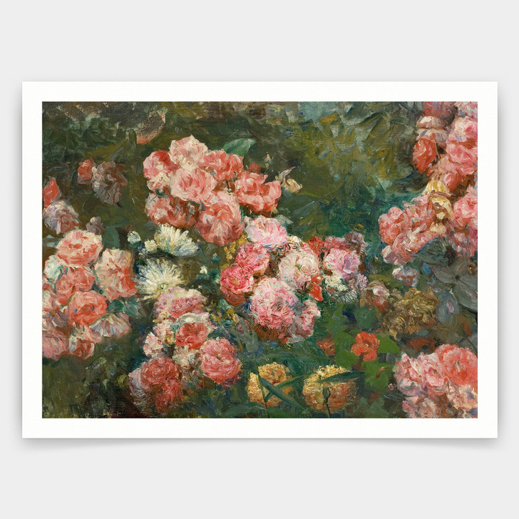 Eliseu Visconti,Flowers,Rose Wall Art,art prints,Vintage art,canvas wall art,famous art prints,V3623