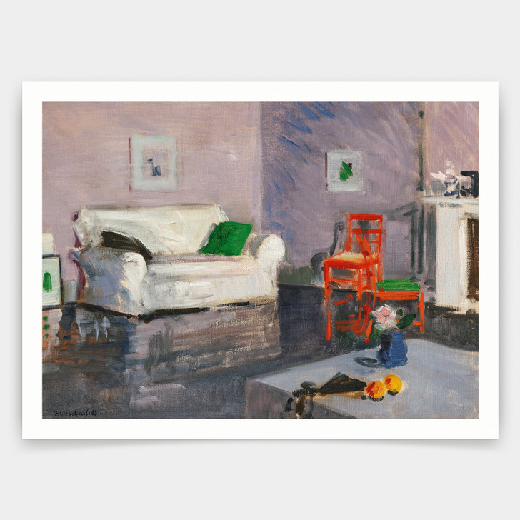 Francis Cadell,the White Sofa,art prints,Vintage art,canvas wall art,famous art prints,V3740