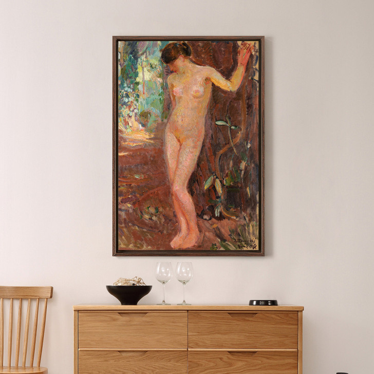 Umberto Moggioli, Nude of a woman,canvas print,canvas art,canvas wall art,large wall art,framed wall art,p2572