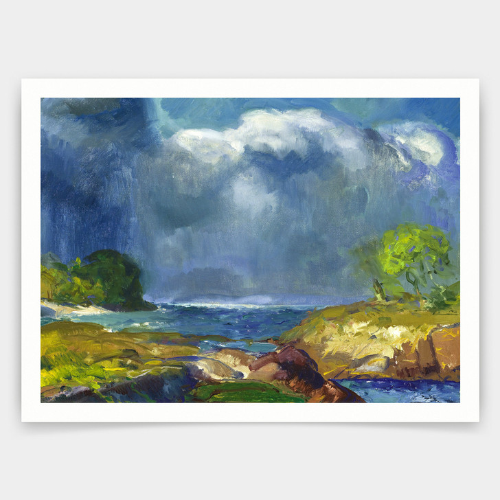 George Bellows ,The Coming Storm,art prints,Vintage art,canvas wall art,famous art prints,V3845