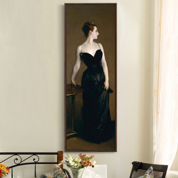 John Singer Sargent,Madame X (Madame Pierre Gautreau) ,Vertical Narrow Art,Large Wall Art,Framed Wall Art,Canvas Wall Art,M508