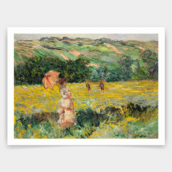 Claude Monet,Limetz Meadow,art prints,Vintage art,canvas wall art,famous art prints,V3414