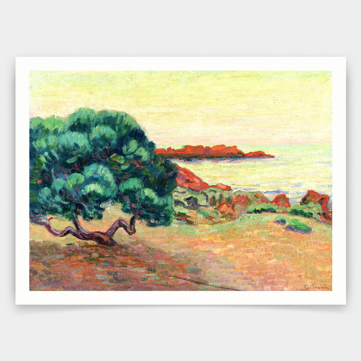 Jean Baptiste Armand Guillaumin,Midi Landscape,art prints,Vintage art,canvas wall art,famous art prints,V4271