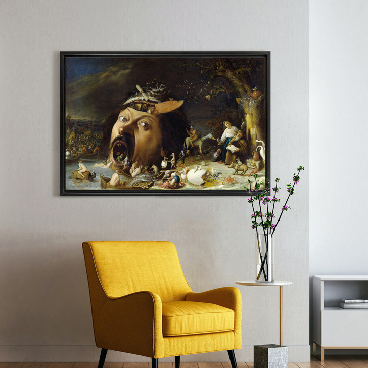 Joos van Craesbeeck,The Temptation of Saint Anthony,canvas print,canvas art,canvas wall art,large wall art,framed wall art,p1975
