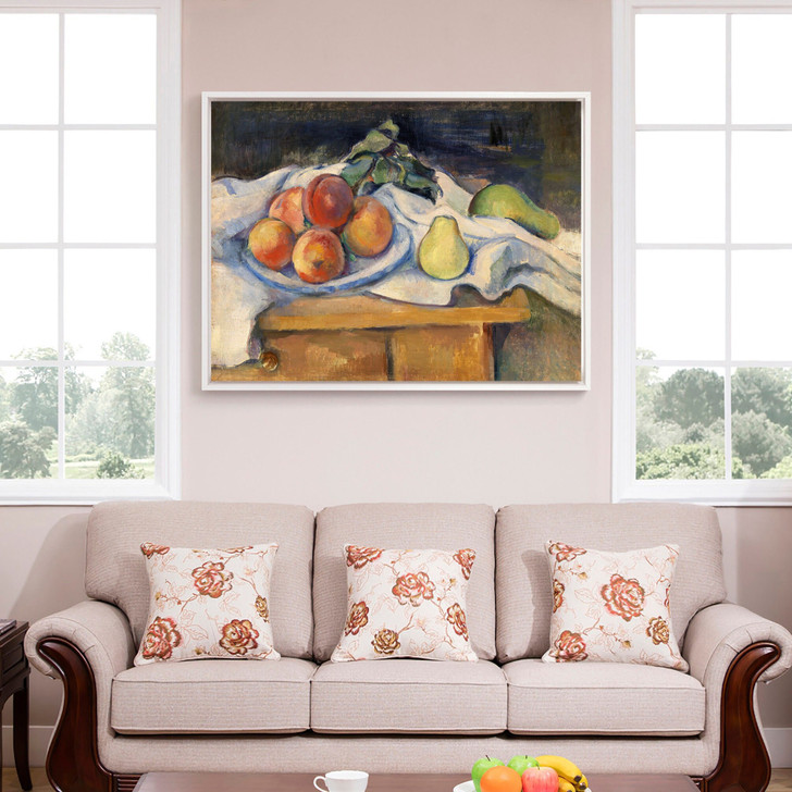 Paul Cezanne,Fruit on a Table,large wall art,framed wall art,canvas wall art,large canvas,M4734