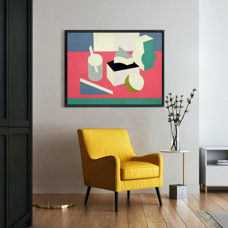 Patrick Henry Bruce,Still Life, By Patrick Henry Bruce,Wall Art Abstract,large wall art,framed wall art,canvas wall art,large canvas,M4718