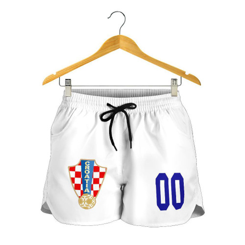 (Custom) Croatia Euro All Over Print Womens Shorts Soccer