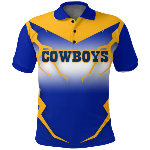 (Custom Personalised) Anmatjere Cowboys Football Club Polo Shirt - LT12