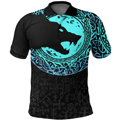  Polo Shirt - Fenrir Norse Wolf A31
