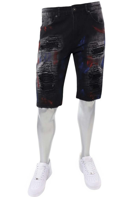 'Flex In' Mesh Shorts White (111-953)