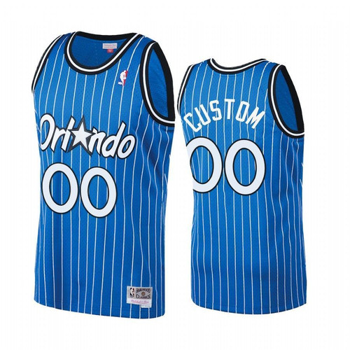  Custom #00 Orlando Magic Metal Works Jersey Charcoalcustom #00 Orlando Magic Royal Hardwood Classics Jersey