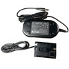 AC Power Adapter for Canon ACK-E2 ACKE2 +Microfiber Cloth