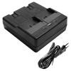 Dual Battery Charger for Topcon Pentax DA020F BC-L2A BDC-58 BDC-70 DL30 EuroPlug Dual Battery Charger for Topcon Pentax DA020F BC-L2A BDC-58 BDC-70 DL30 EuroPlug