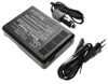 Battery Charger for 13450 14500 16500 18350 18500 AA AAA w/Euro AC Cord & Car Battery Charger for 13450 14500 16500 18350 18500 AA AAA w/Euro AC Cord & Car
