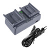 Battery Charger for Canon 550EX EOS-1D Mark IV III 1895B002 LP-E4 W/Euro Cord