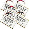 5 Pack Battery Plantronics CS50 CS55 HL10 Headsets 5 Pack Battery Plantronics CS50 CS55 HL10 Headsets