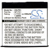 Battery for Sony Cyber-shot DSC-T7 DSC-T7/B DSC-T7/S NP-FE1 Camera CS-FE1 450mAh
