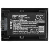 Battery for Sony FDR-AX33 FDR-AX40 FDR-AX45 FDR-AX53 HDR-PJ675 NP-FV50A 1600mAh