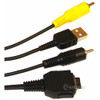 USB AV Cable for Sony VMC-MD1 Cyber-shot DSC-W55 USB AV Cable for Sony VMC-MD1 Cyber-shot DSC-W55