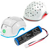 Battery for Theradome LH40 LH80 Pro Hair Growth Helmet CS-THL400XL 3.7v 3400mAh