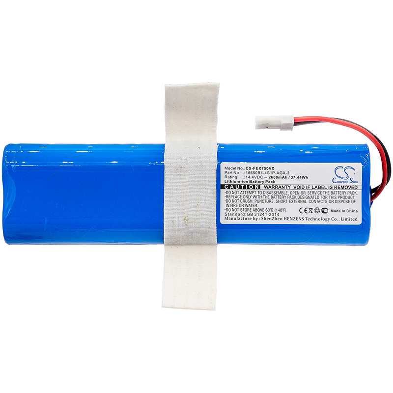 Vacuum Battery for ILIFE 18650B44S1PAGX2 V3s Pro V50 V5s Pro V8s X750 2600mAh